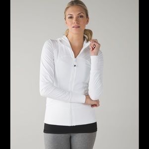 Lululemon In Flux Jacket White Size 6